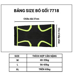 Xỏ gối thể thao Aolikes 7718-19-5