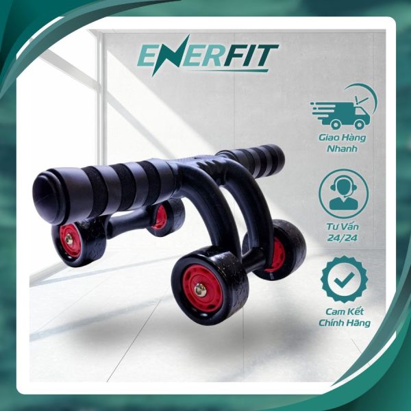 Con Lăn Tập Bụng 4 Bánh Enerfit
