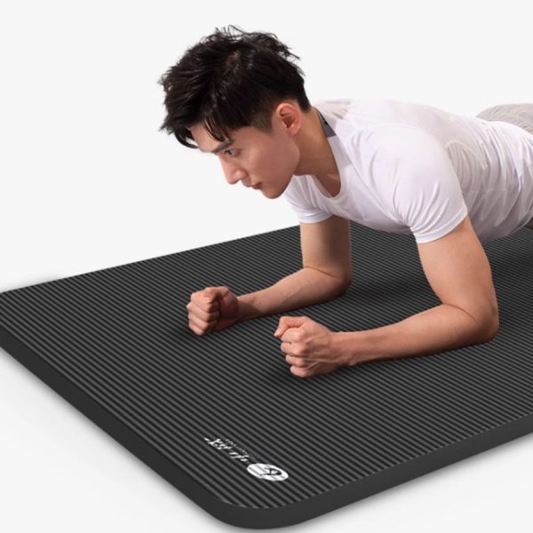 Thảm Tập Yoga Gym Màu Đen